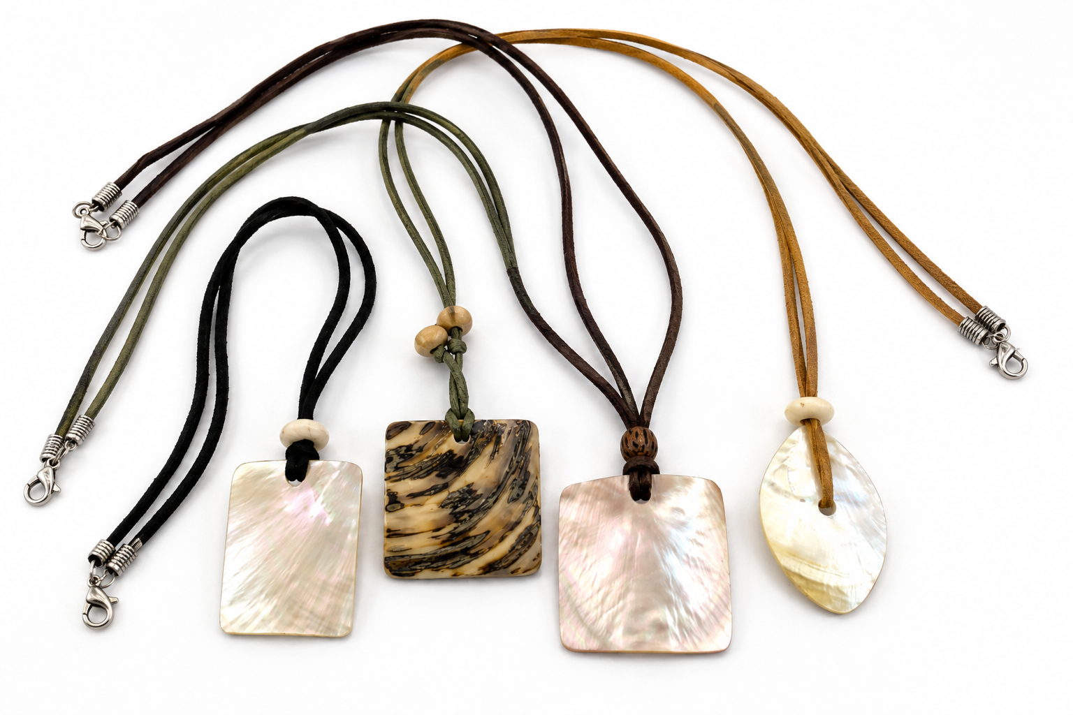 NECKLACE BROWNLIP TIGER ASSORTED
