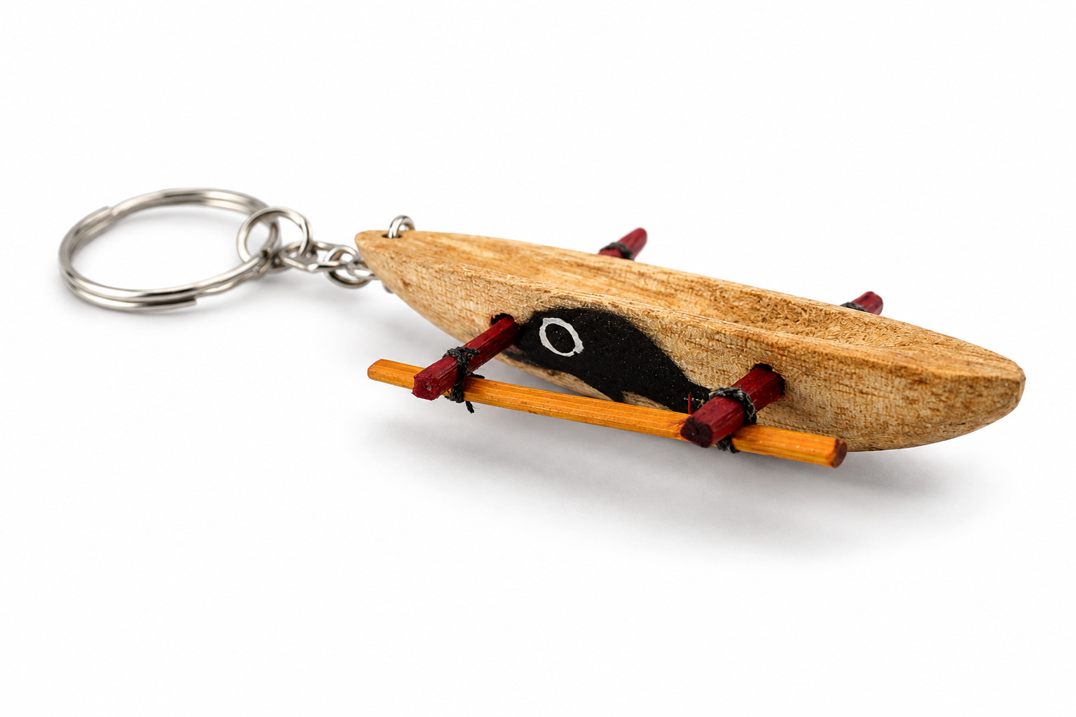 KEY RING NATURAL WD ASSORTED