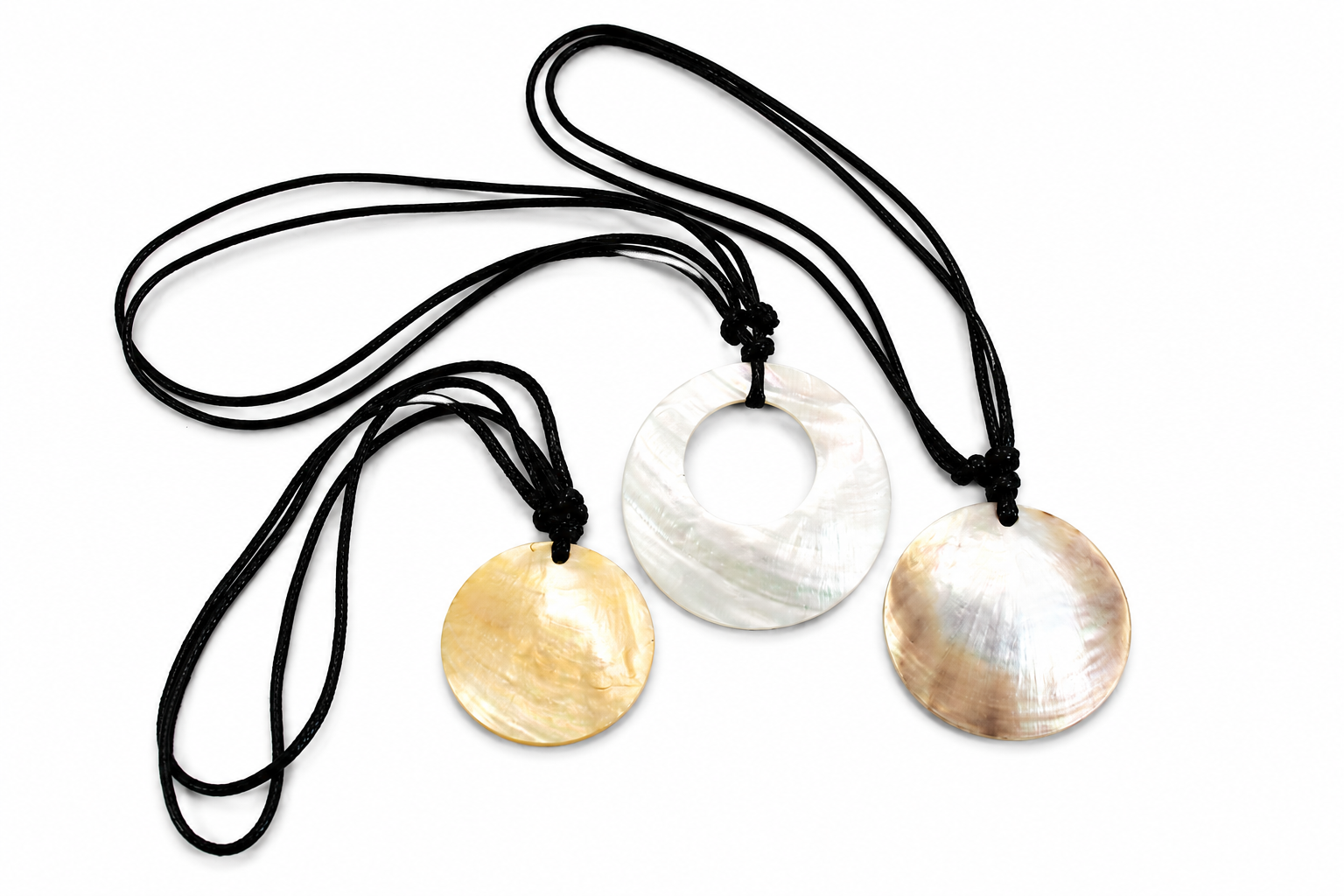 NECKLACE SHELL POLISHED