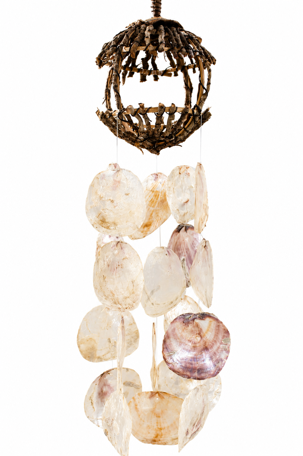 BUTAY BIRD CAGE W/ PLACUNA CHIME