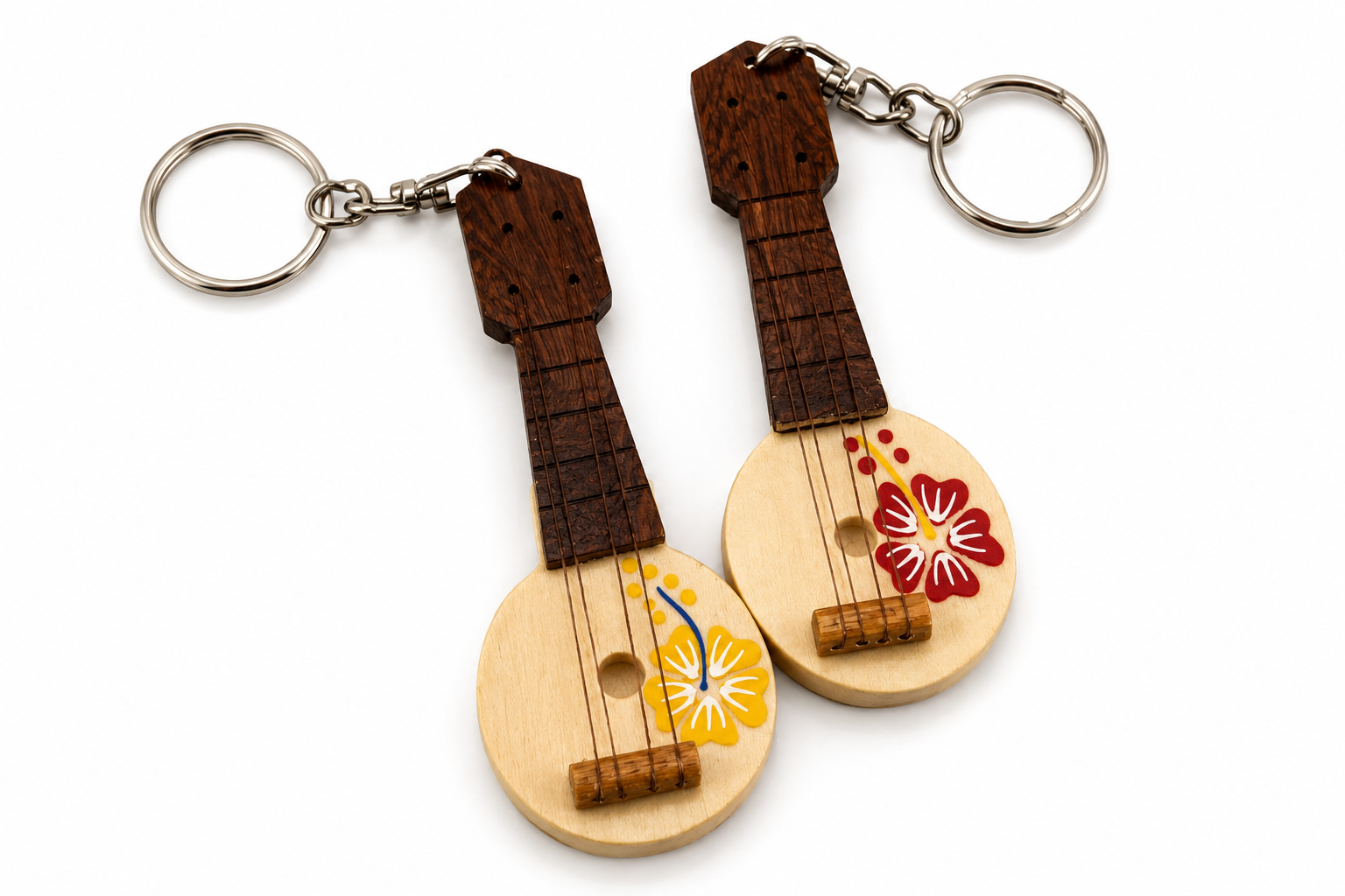 KEY RING NATURAL WD ASSORTED