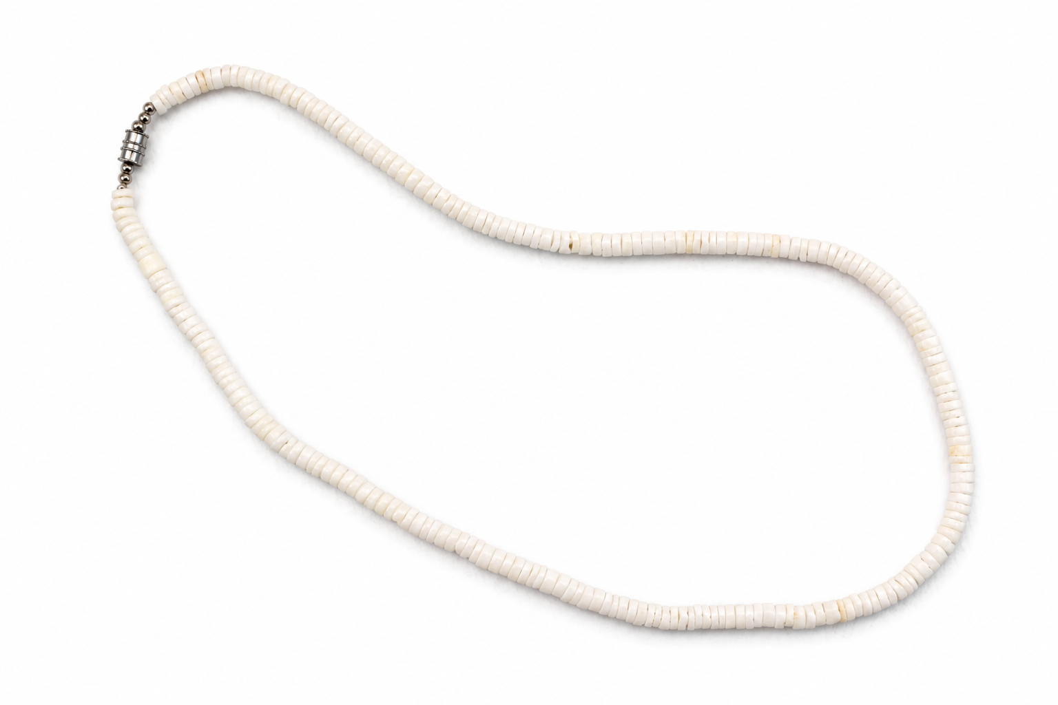 NECKLACE WHITE CLAM