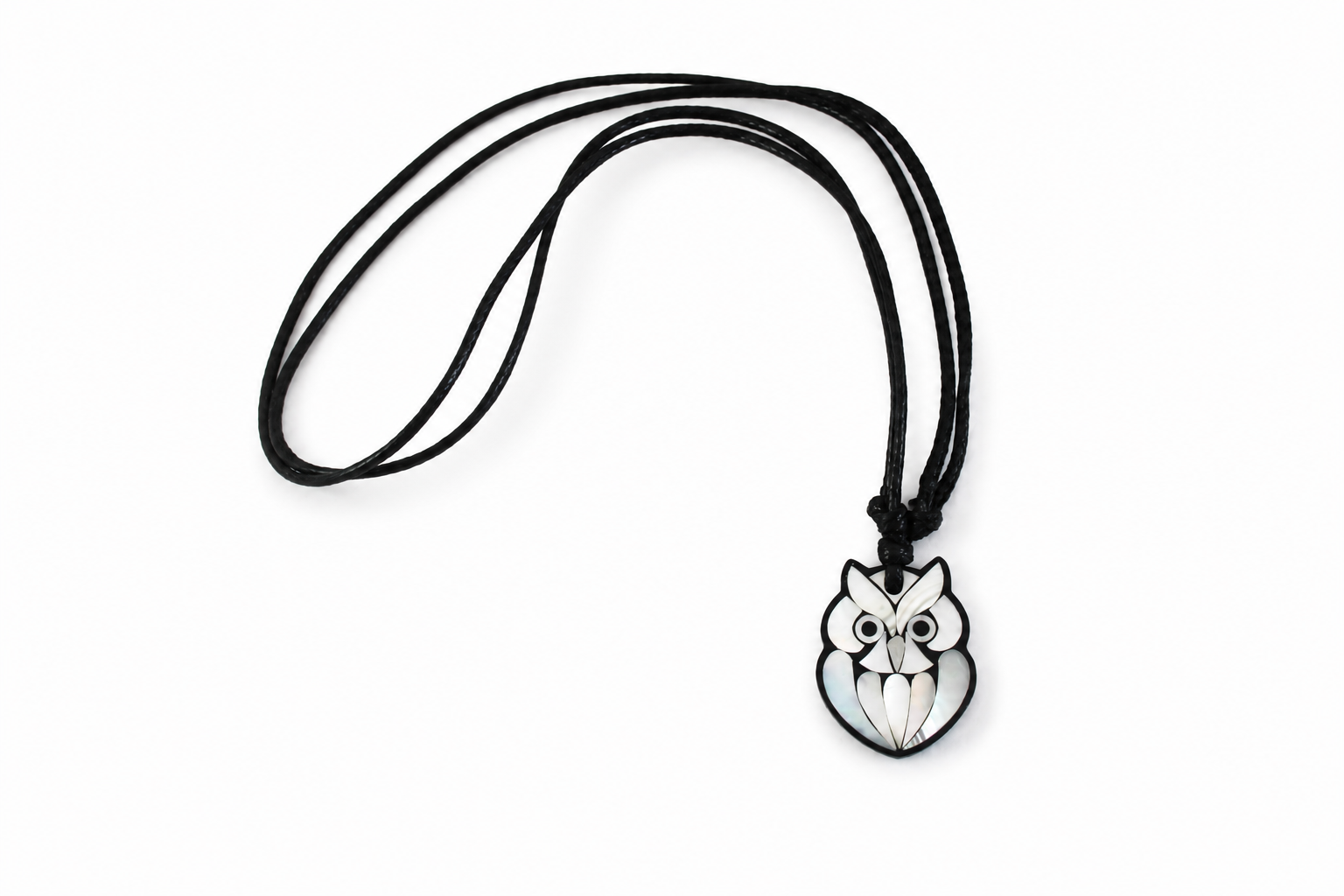 NECKLACE OWL TROCCA