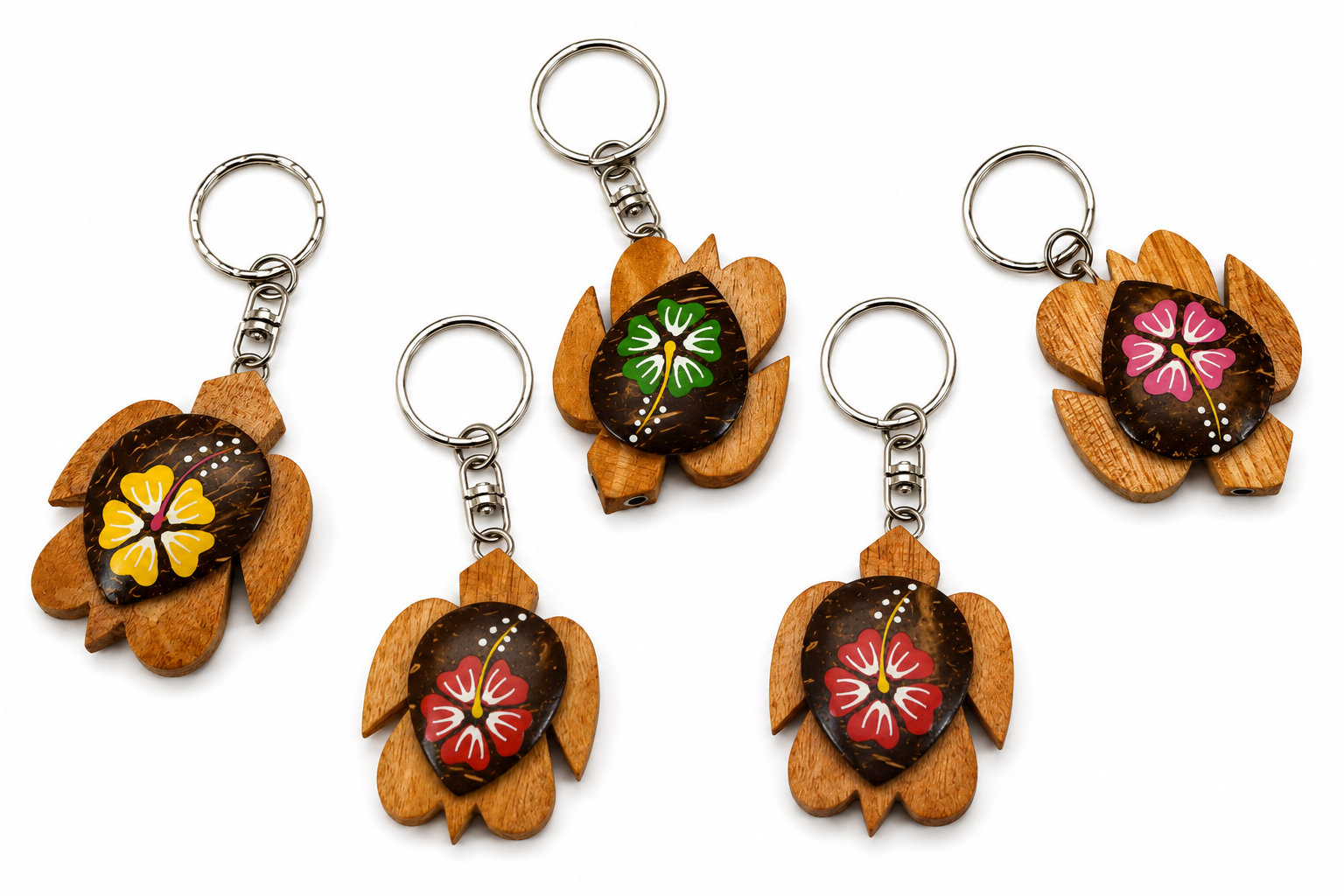KEY RING NATURAL WD ASSORTED