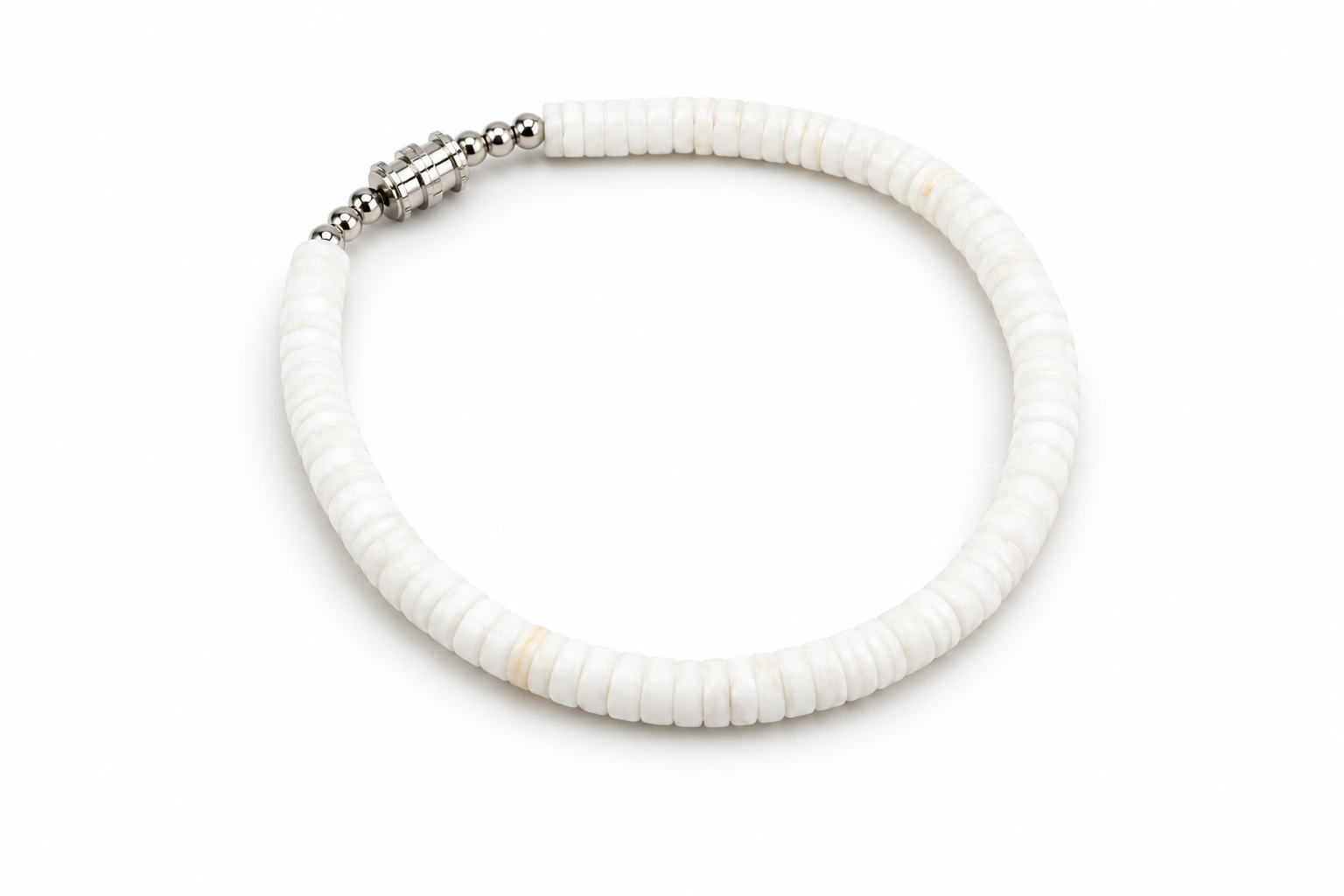 BRACELET WHITE CLAM