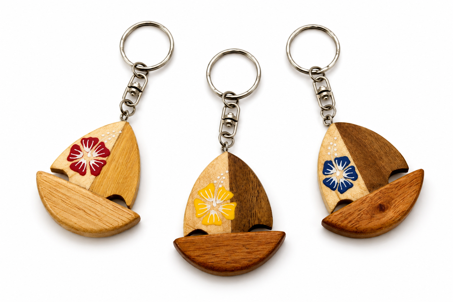 KEY RING NATURAL WD ASSORTED