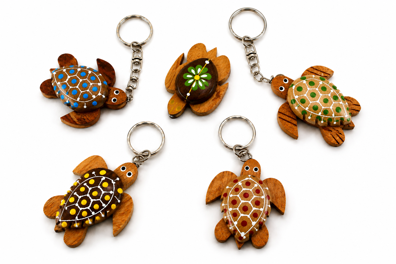 KEY RING NATURAL WD ASSORTED