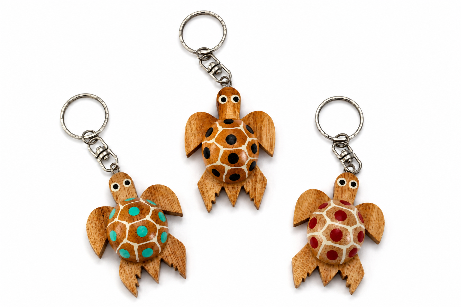 KEY RING NATURAL WD ASSORTED