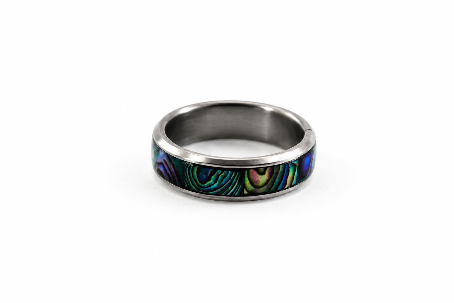 RING FOLDED PAUA