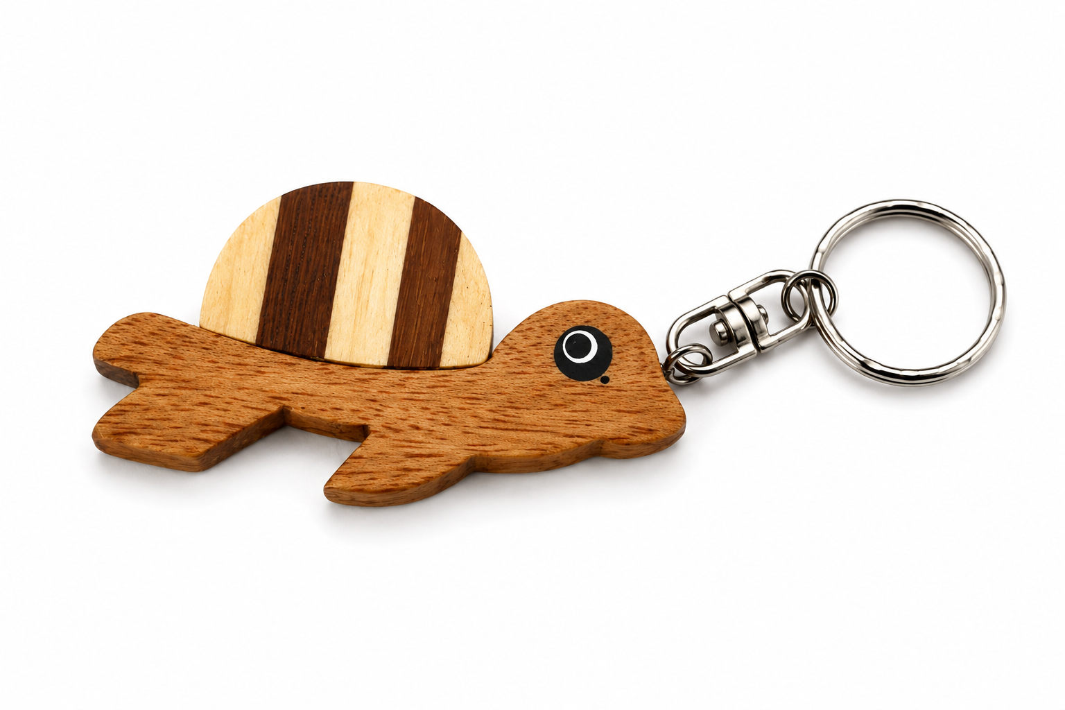 KEY RING NATURAL WD ASSORTED